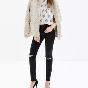 Madewell Black Skinny Jeans